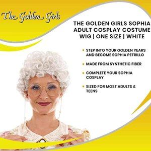 Golden Girls Officially Licensed Sophia Wig